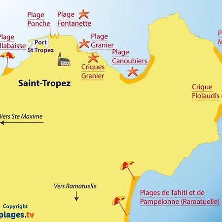 Junior Saint-tropez, Renove 2023, Plein Centre, Piscine, Climatise!